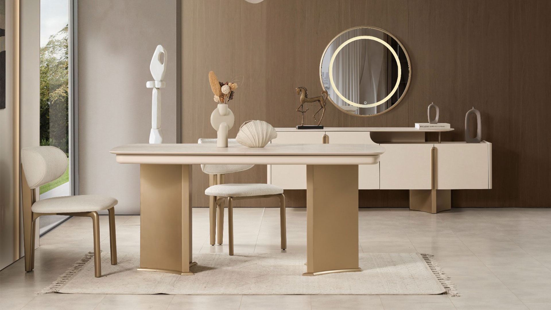 Bodrum Yemek Odası Takımı - Görsel 7